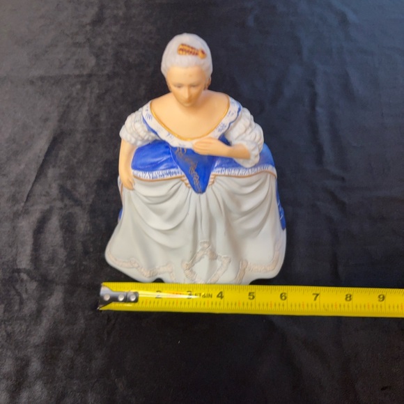 Franklin Mint Cathrine The Great Figurine / Porcelain Rococo Collectible - Picture 10 of 10